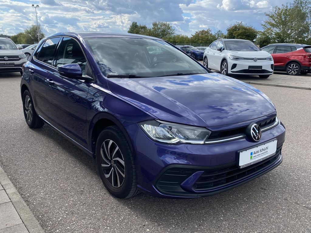 Volkswagen Polo 2022 г. Фиолетовый, пробег 28423 км