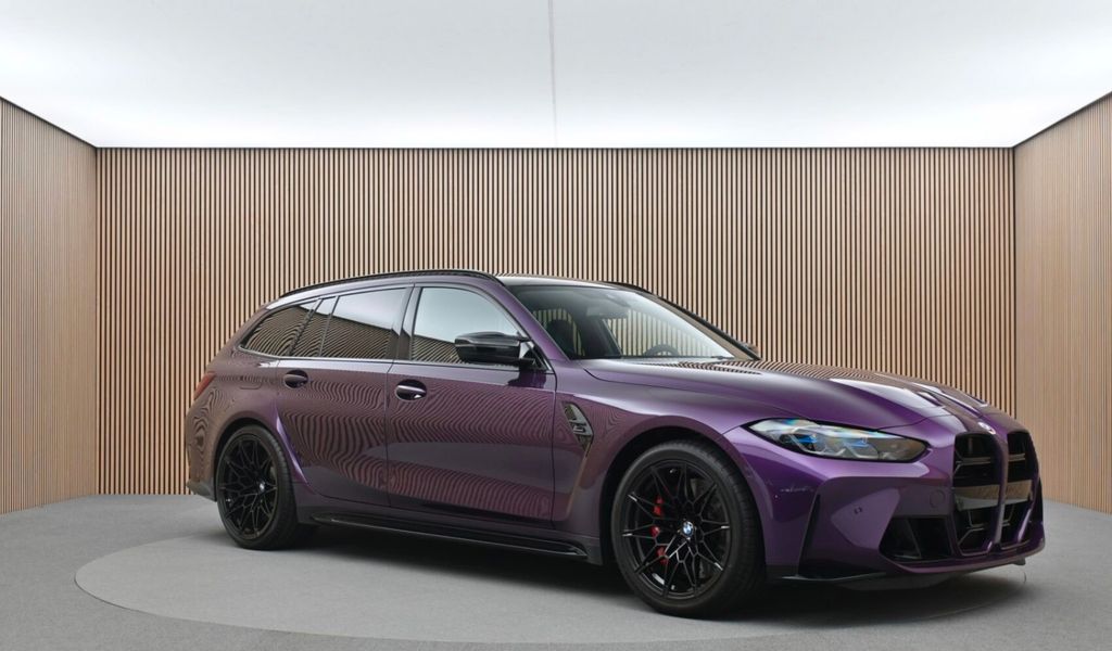 BMW M3 2024 г. Чёрный, пробег 46550 км