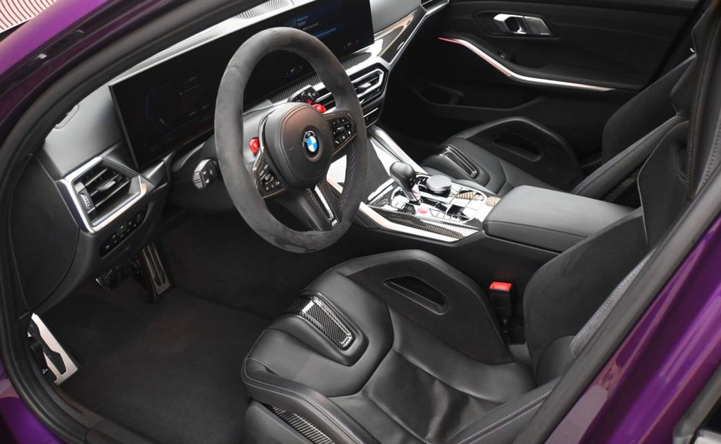 BMW M3 2024 г. Чёрный, пробег 46550 км