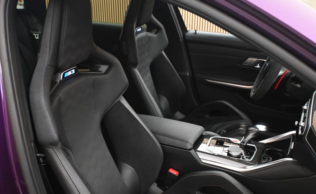 BMW M3 2024 г. Чёрный, пробег 46550 км