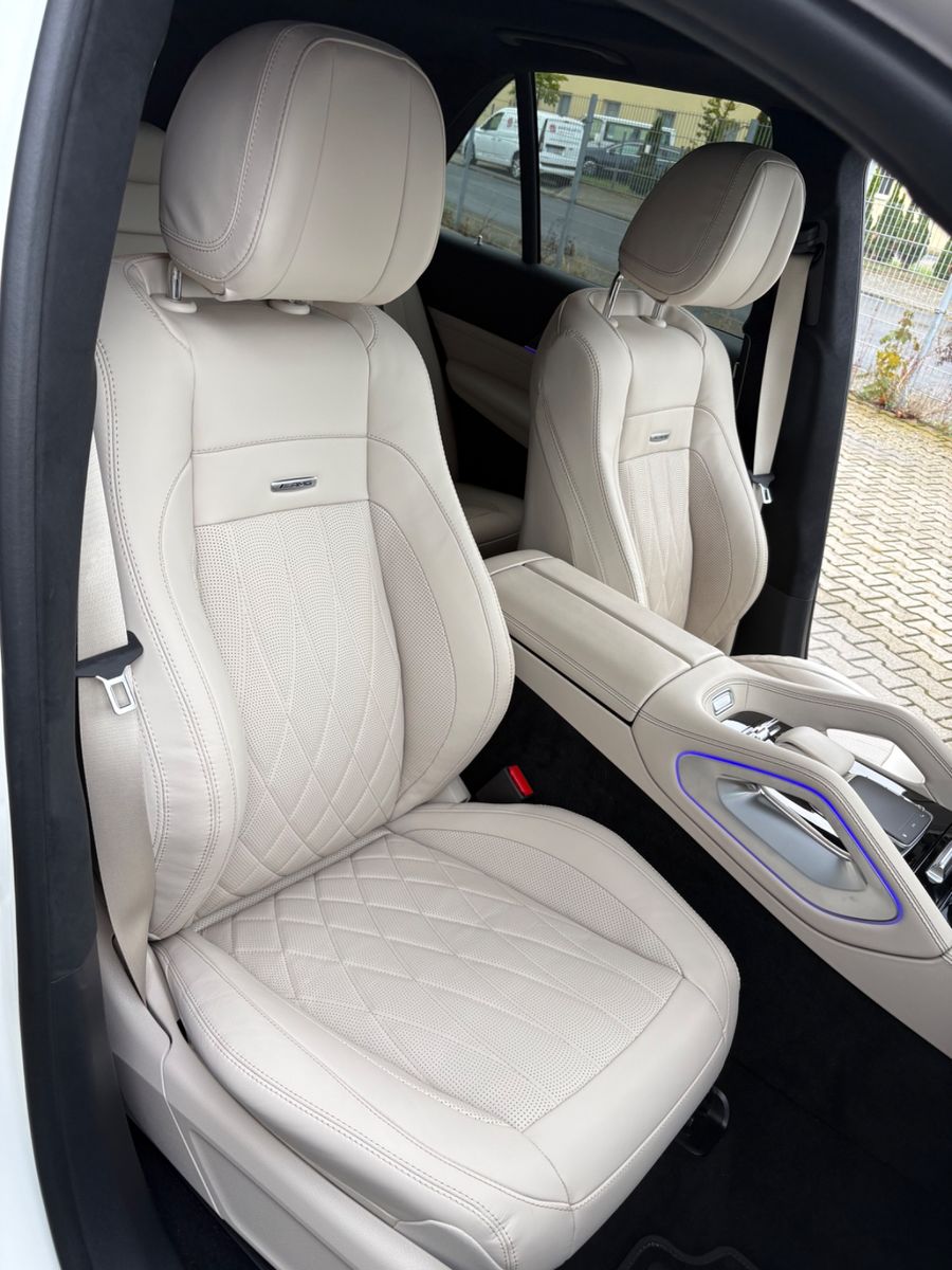 Mercedes-Benz GLE 63 AMG 2023 г. Белый, пробег 39609 км