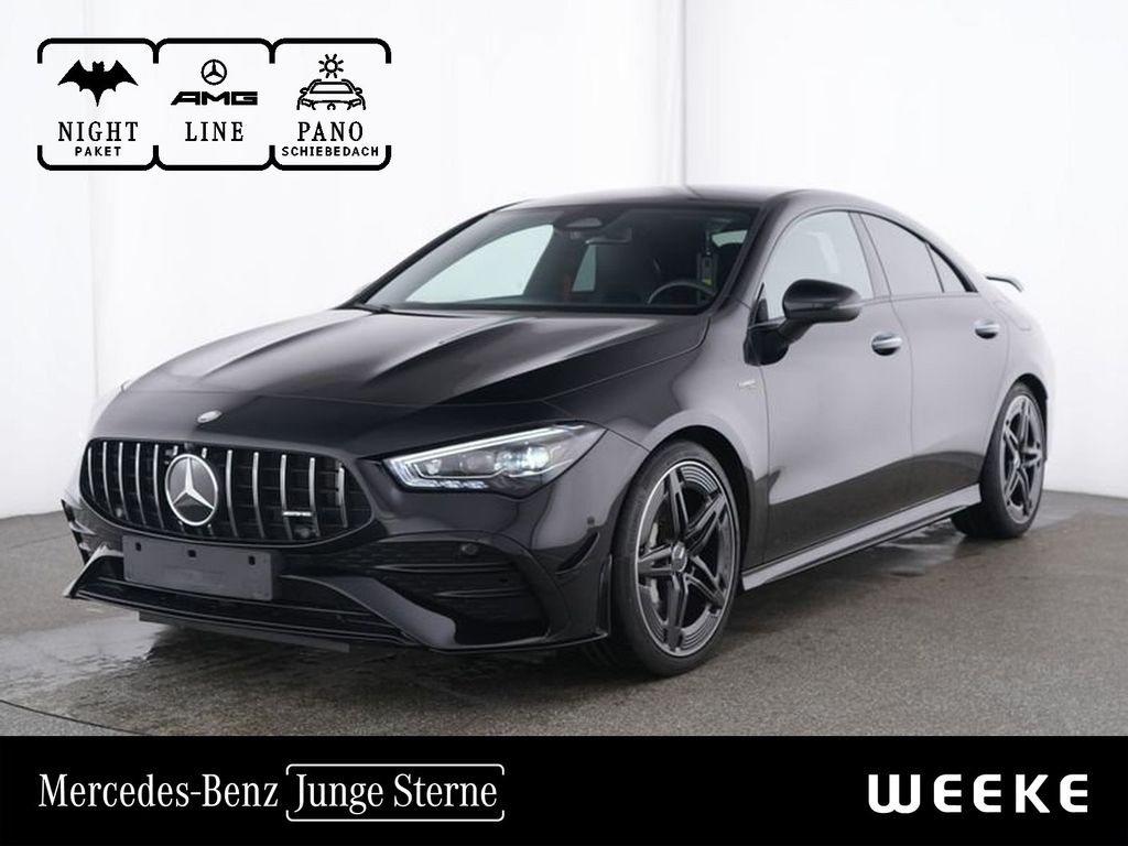 Mercedes-Benz CLA 35 AMG 2025 г. Чёрный, пробег 16078 км