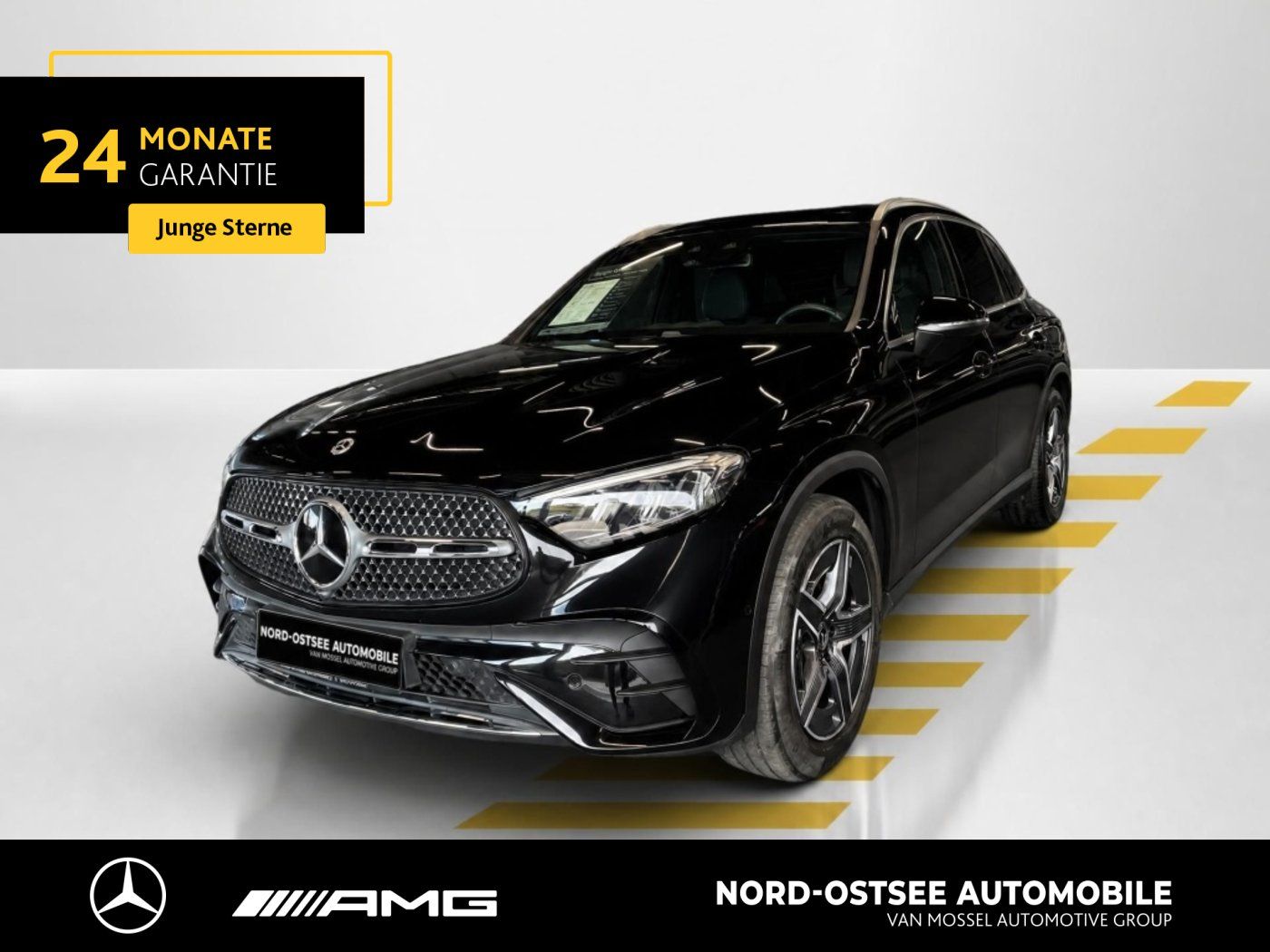 Mercedes-Benz GLC 300 2025 г. Чёрный, пробег 14380 км
