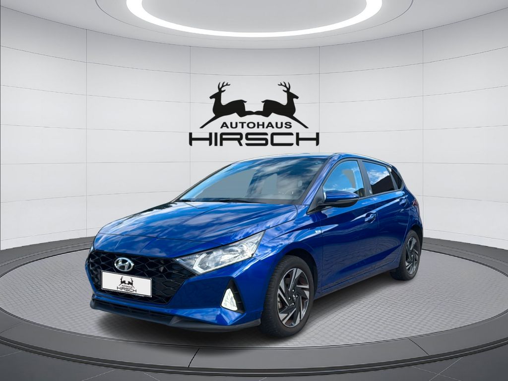 Hyundai i20 2022 г. Синий, пробег 34455 км