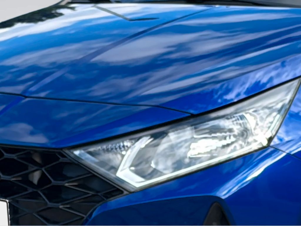 Hyundai i20 2022 г. Синий, пробег 34455 км