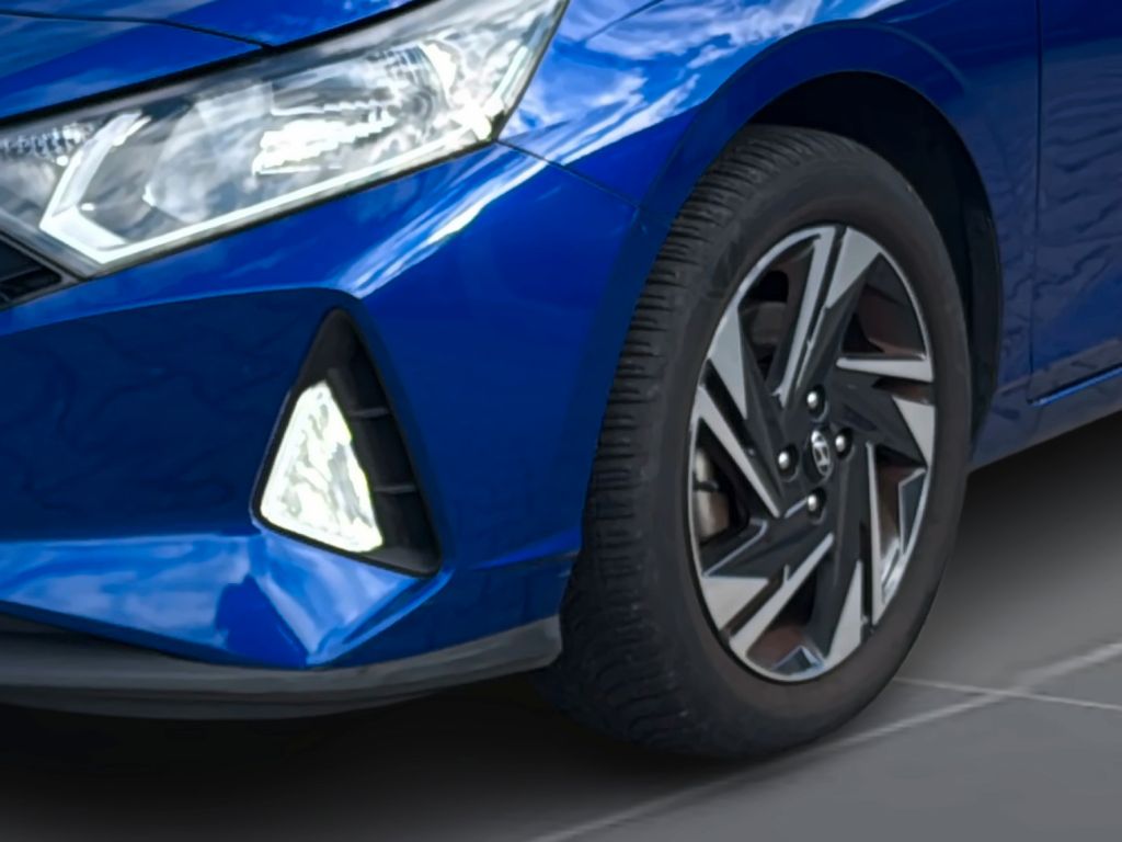 Hyundai i20 2022 г. Синий, пробег 34455 км
