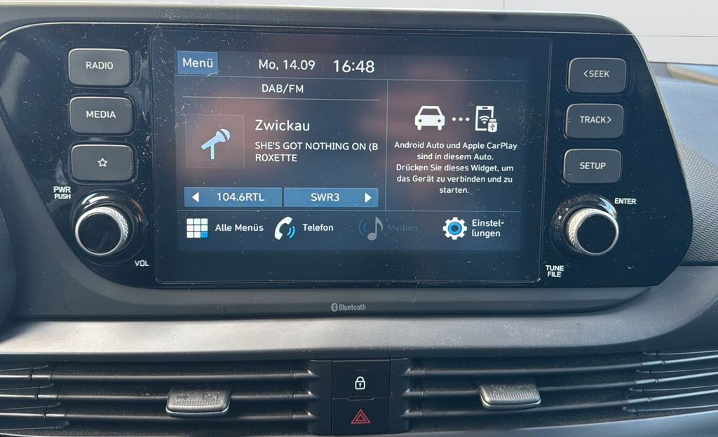 Hyundai i20 2022 г. Синий, пробег 34455 км
