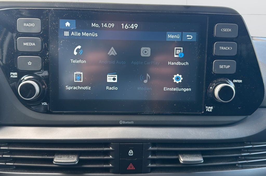 Hyundai i20 2022 г. Синий, пробег 34455 км