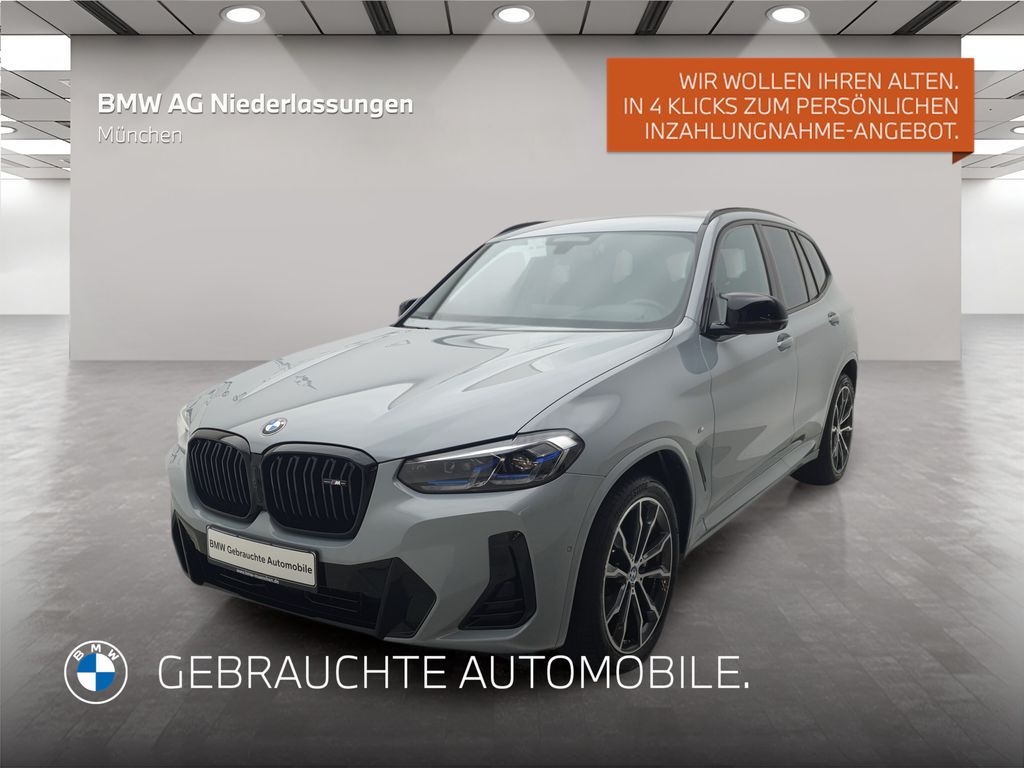 BMW X3 M40 2023 г. Серый, пробег 46285 км