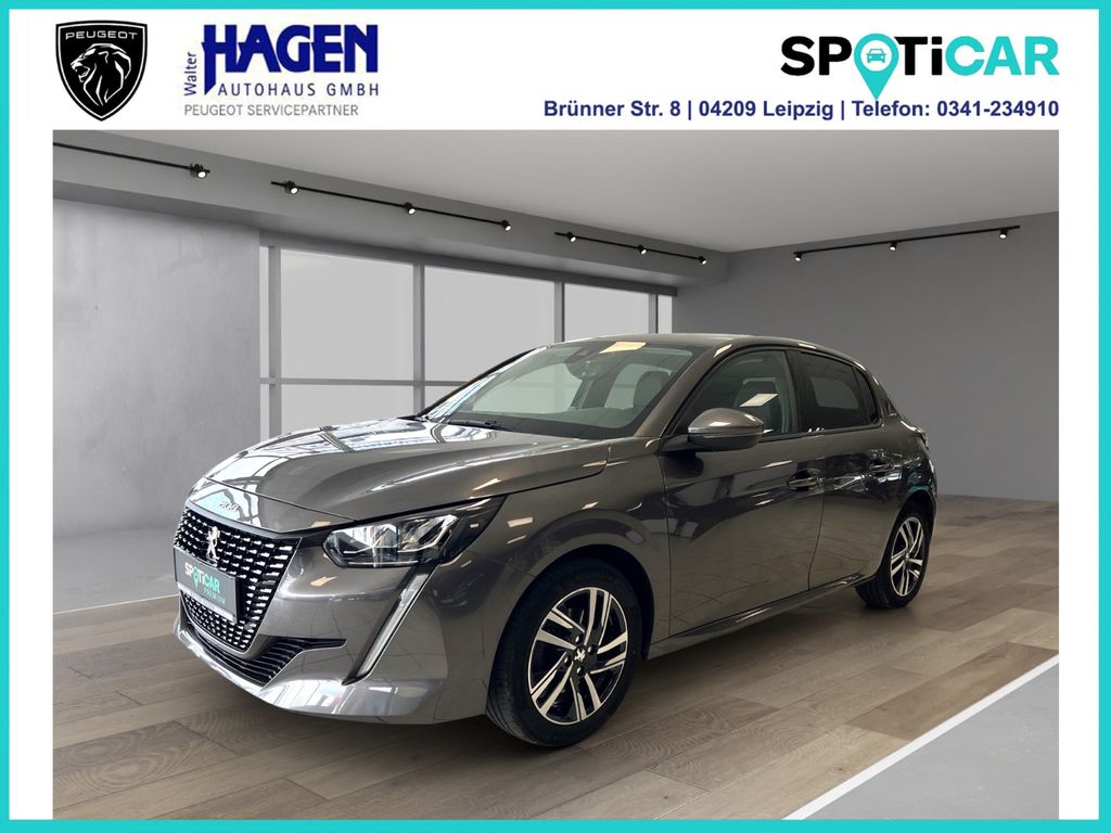 Peugeot 208 2021 г. Серый, пробег 58250 км