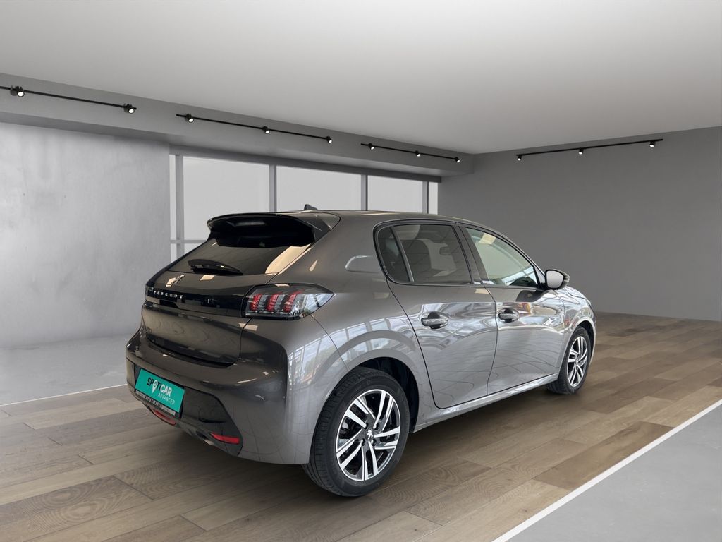 Peugeot 208 2021 г. Серый, пробег 58250 км