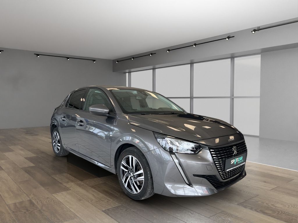 Peugeot 208 2021 г. Серый, пробег 58250 км