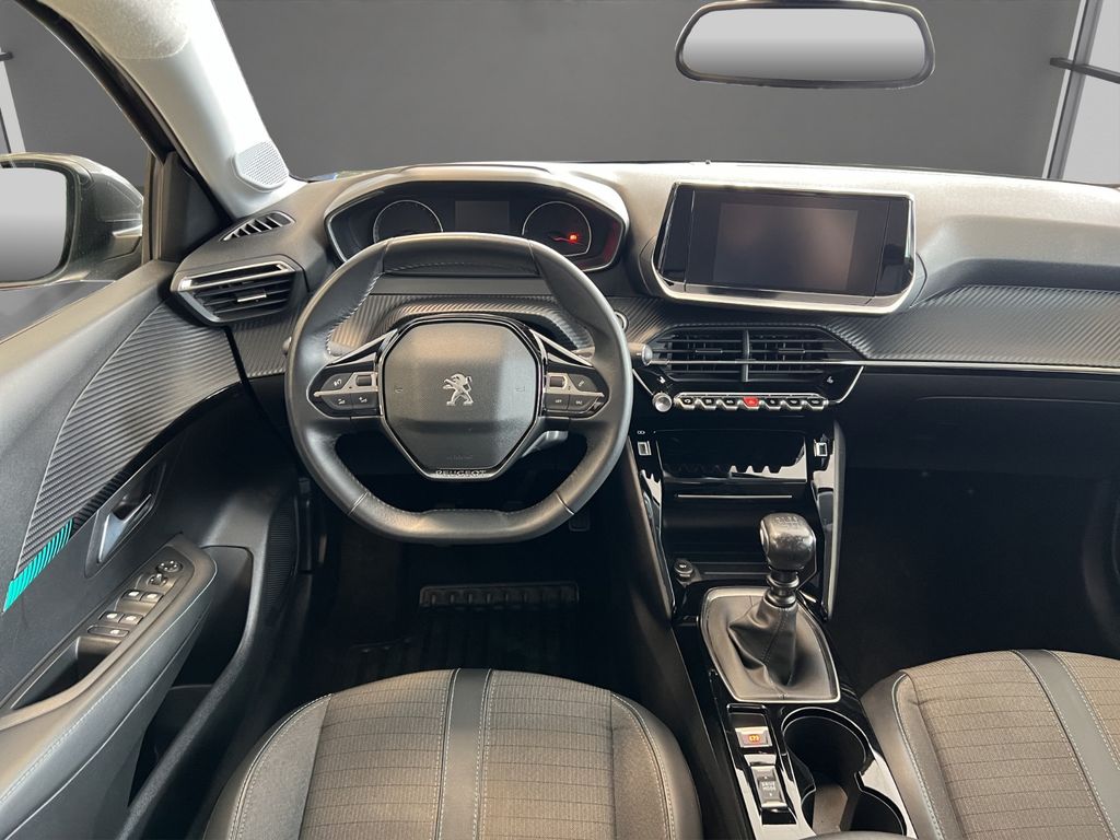 Peugeot 208 2021 г. Серый, пробег 58250 км
