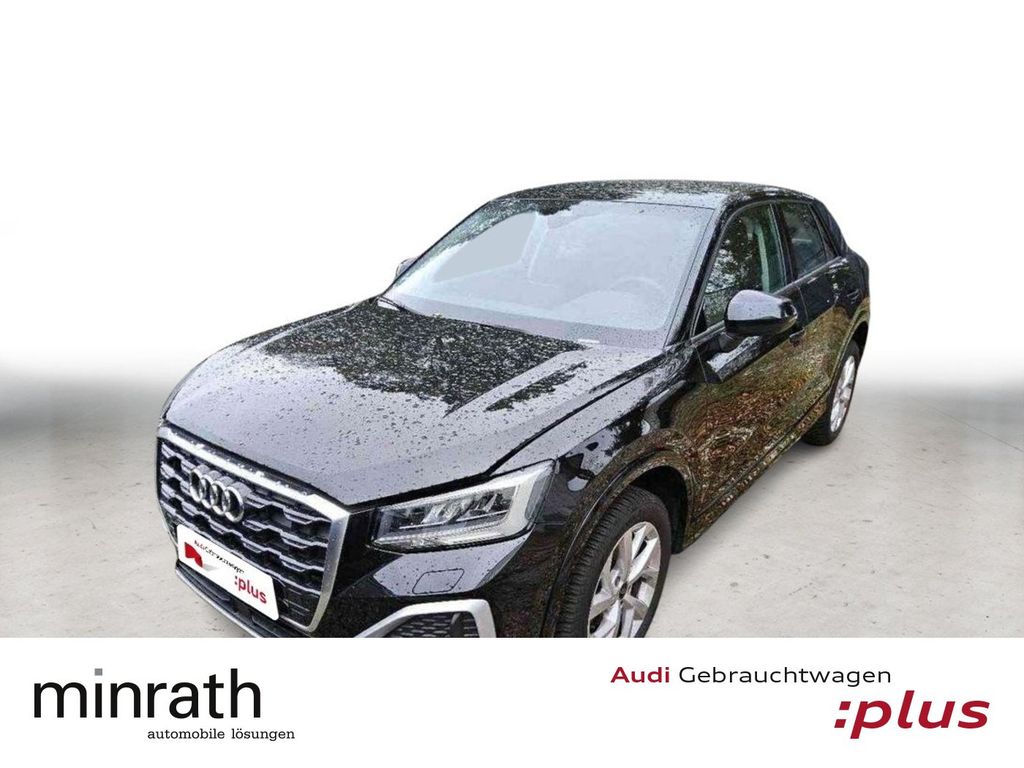 Audi Q2 2023 г. Чёрный, пробег 22844 км