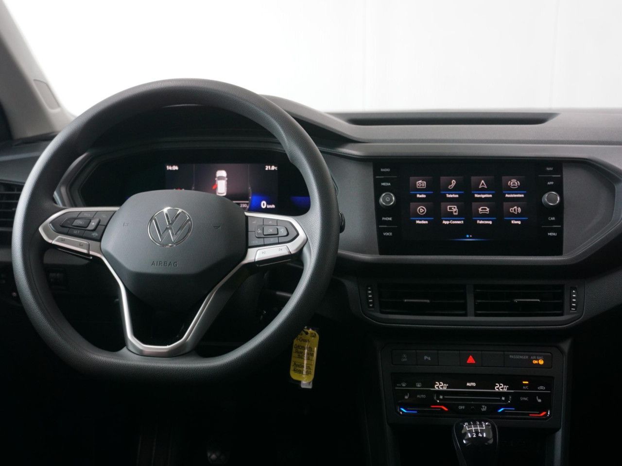 Volkswagen T-Cross 2022 г. Белый, пробег 25866 км