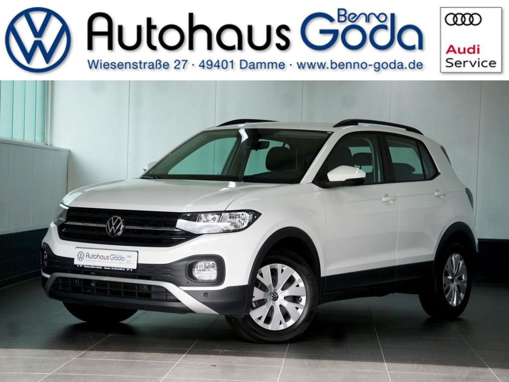 Volkswagen T-Cross 2022 г. Белый, пробег 25866 км