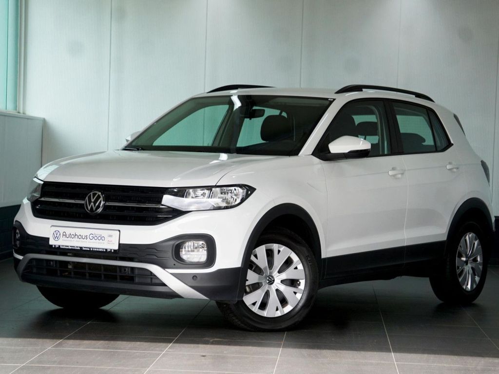 Volkswagen T-Cross 2022 г. Белый, пробег 25866 км