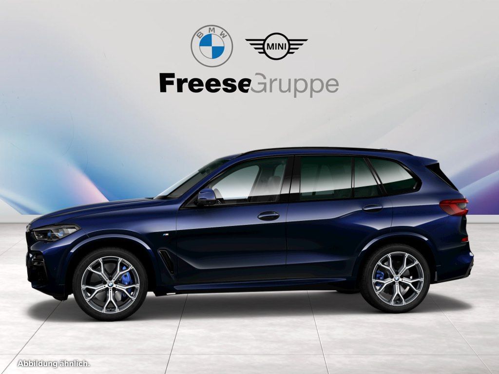 BMW X5 2023 г. Синий, пробег 38801 км