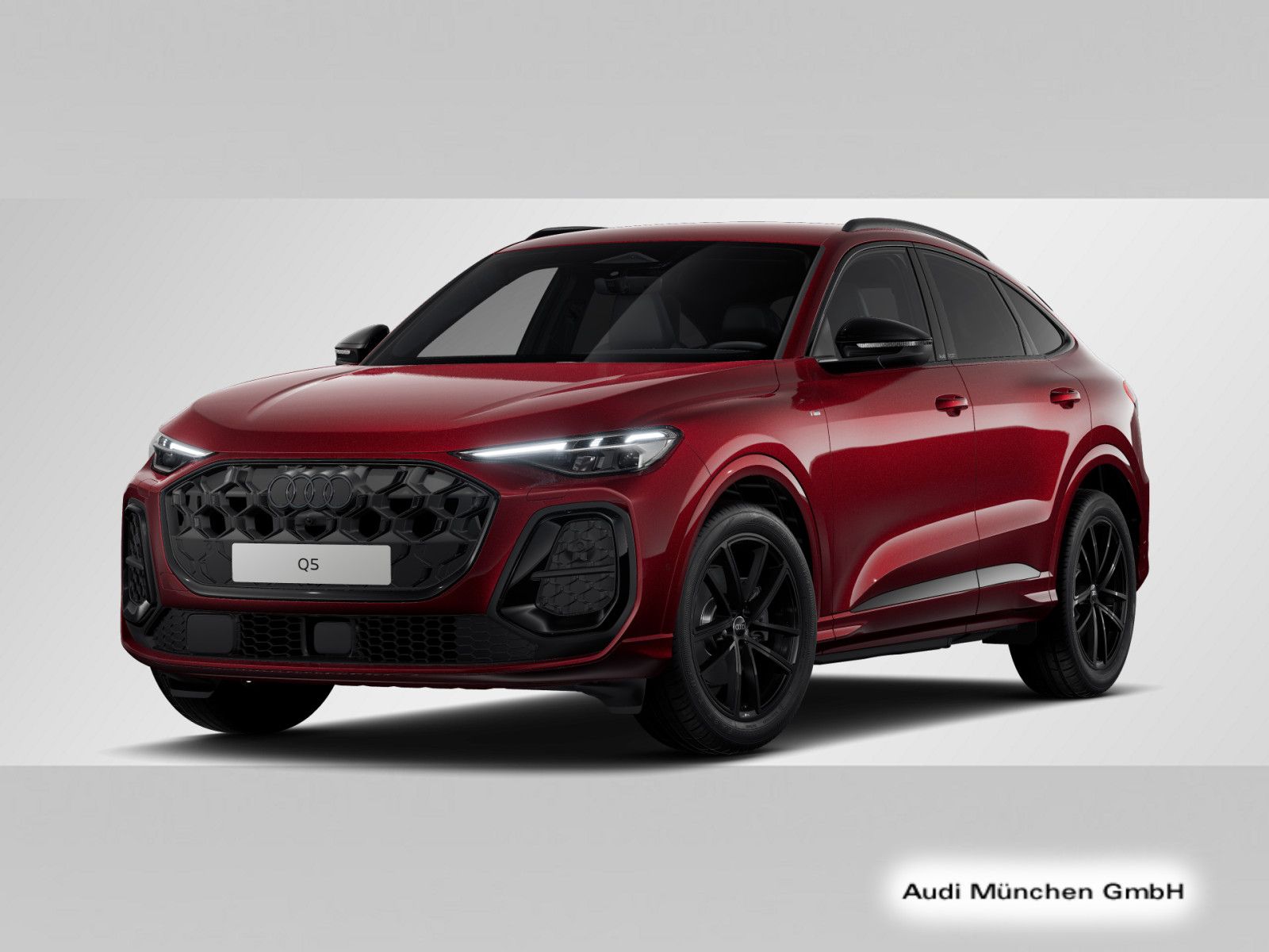 Audi Q5 2025 г. Красный, пробег 8437 км