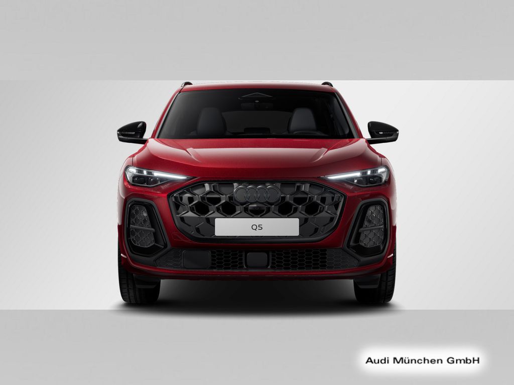 Audi Q5 2025 г. Красный, пробег 8437 км