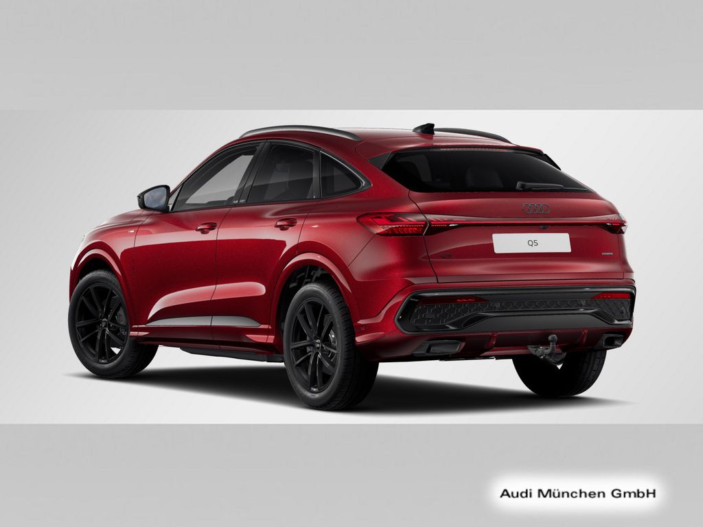 Audi Q5 2025 г. Красный, пробег 8437 км