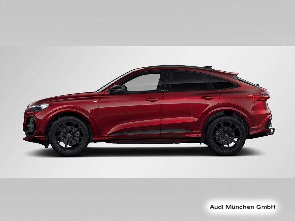 Audi Q5 2025 г. Красный, пробег 8437 км