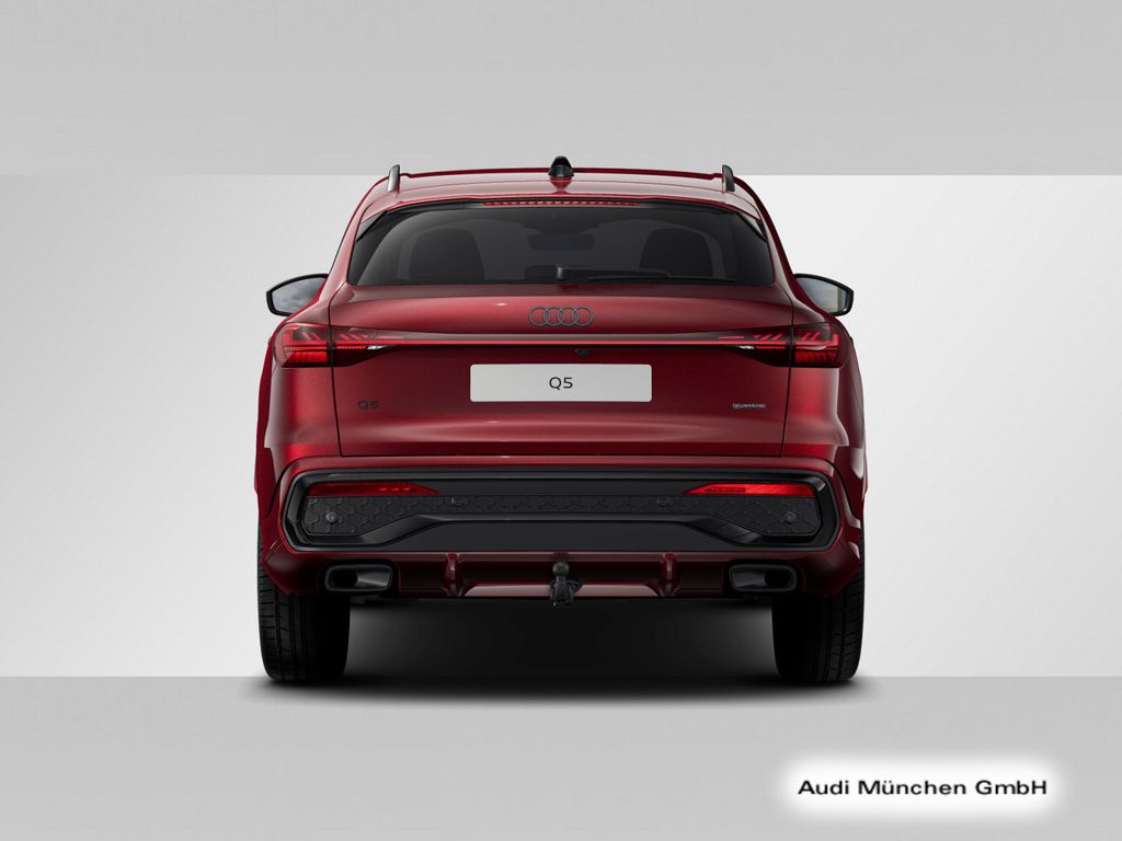 Audi Q5 2025 г. Красный, пробег 8437 км