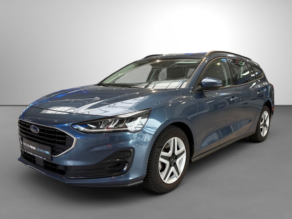 Ford Focus 2022 г. Синий, пробег 48632 км