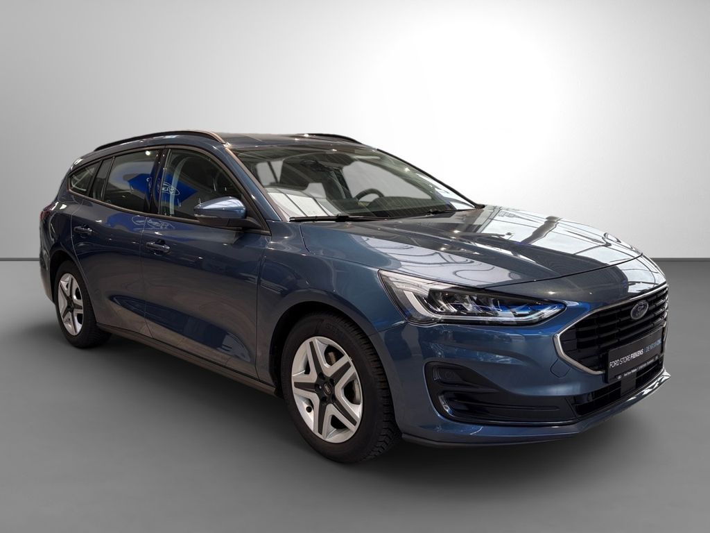 Ford Focus 2022 г. Синий, пробег 48632 км