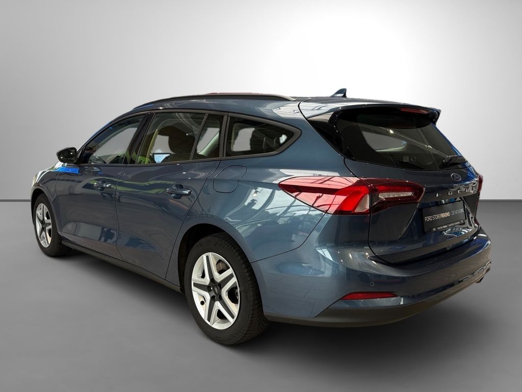 Ford Focus 2022 г. Синий, пробег 48632 км