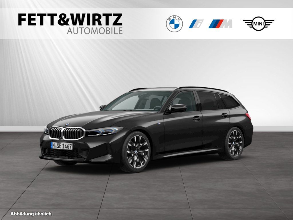 BMW 320 2025 г. Чёрный, пробег 25510 км