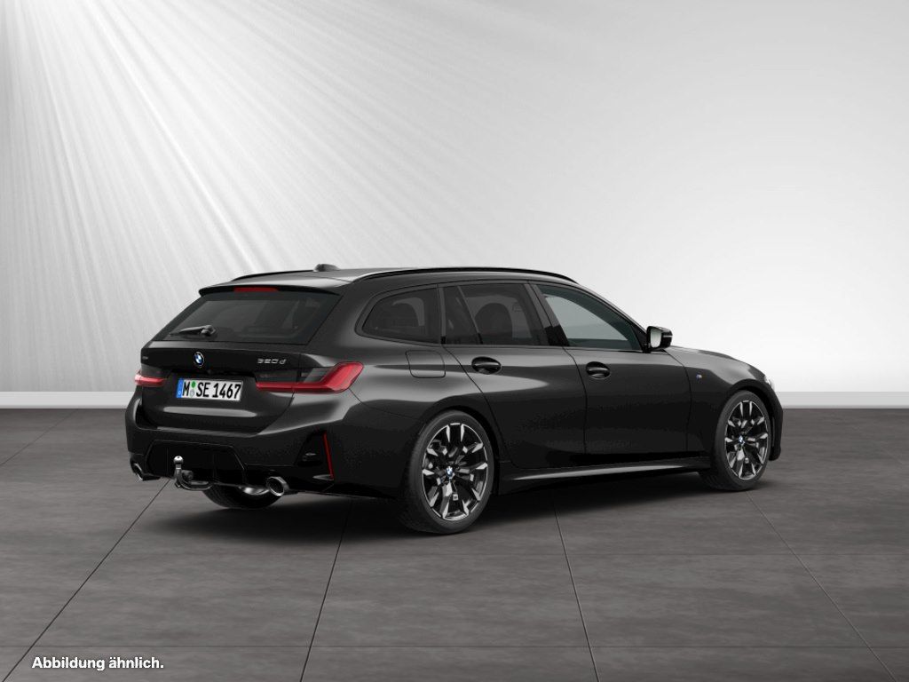BMW 320 2025 г. Чёрный, пробег 25510 км