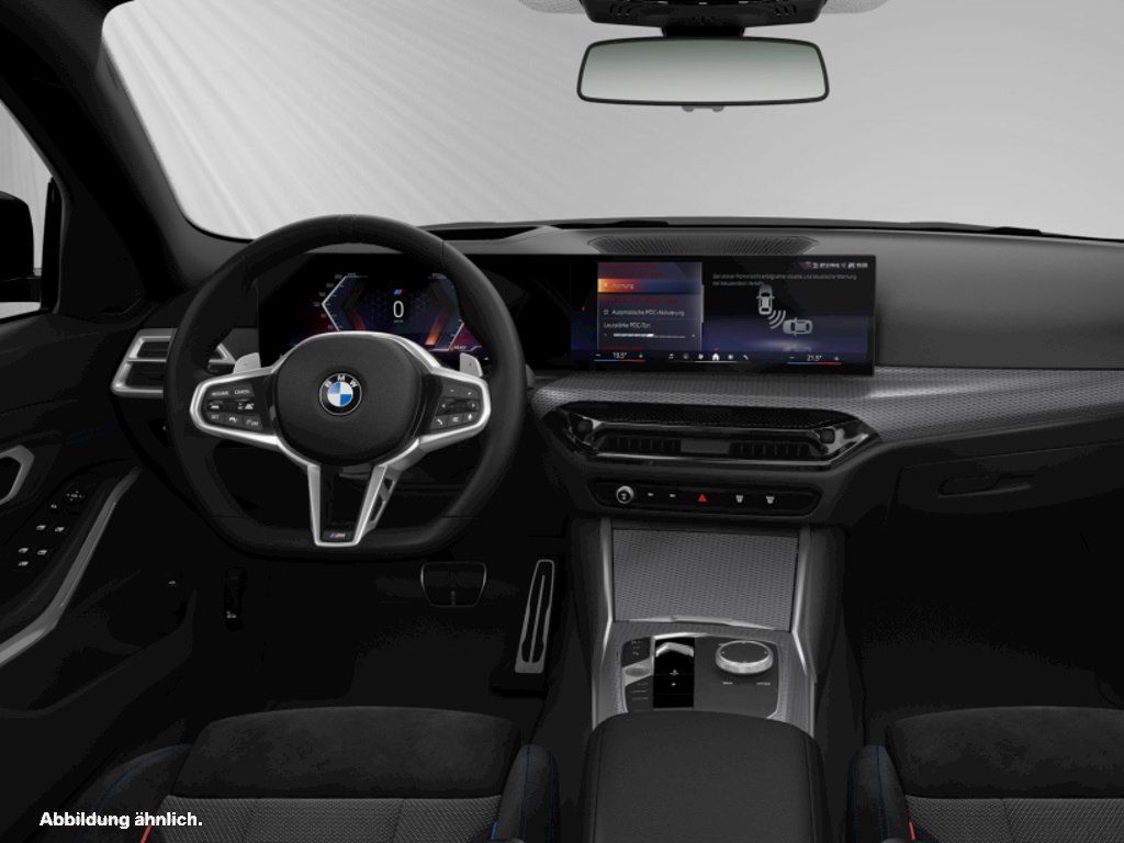 BMW 320 2025 г. Чёрный, пробег 25510 км
