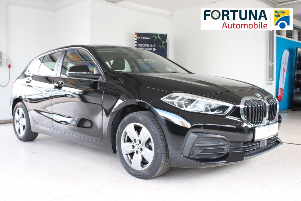 BMW 118 2022 г. Чёрный, пробег 41000 км