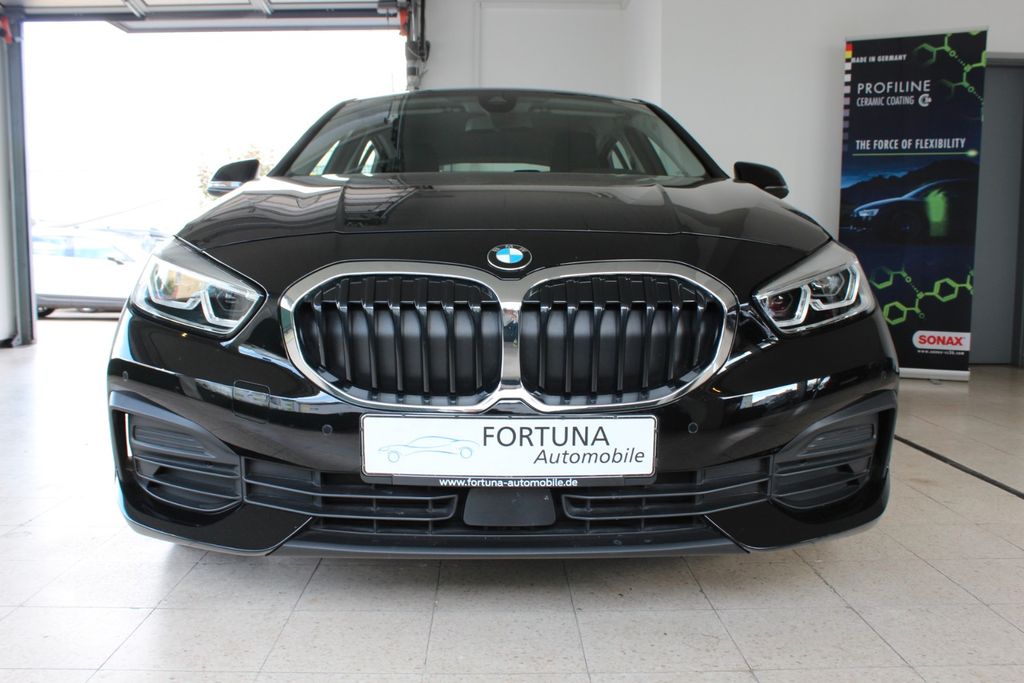 BMW 118 2022 г. Чёрный, пробег 41000 км