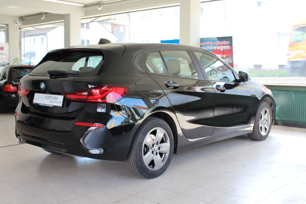 BMW 118 2022 г. Чёрный, пробег 41000 км