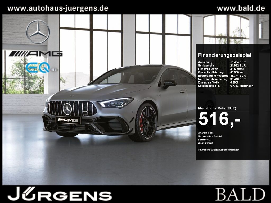 Mercedes-Benz CLA 45 AMG 2022 г. Серый, пробег 42243 км