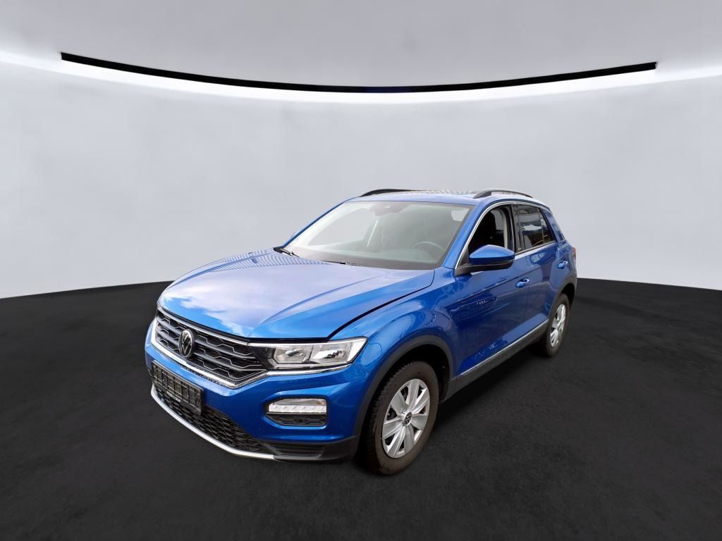 Volkswagen T-Roc 2022 г. Синий, пробег 37152 км