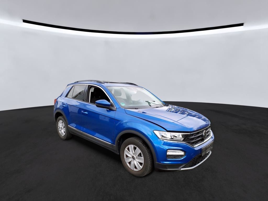 Volkswagen T-Roc 2022 г. Синий, пробег 37152 км