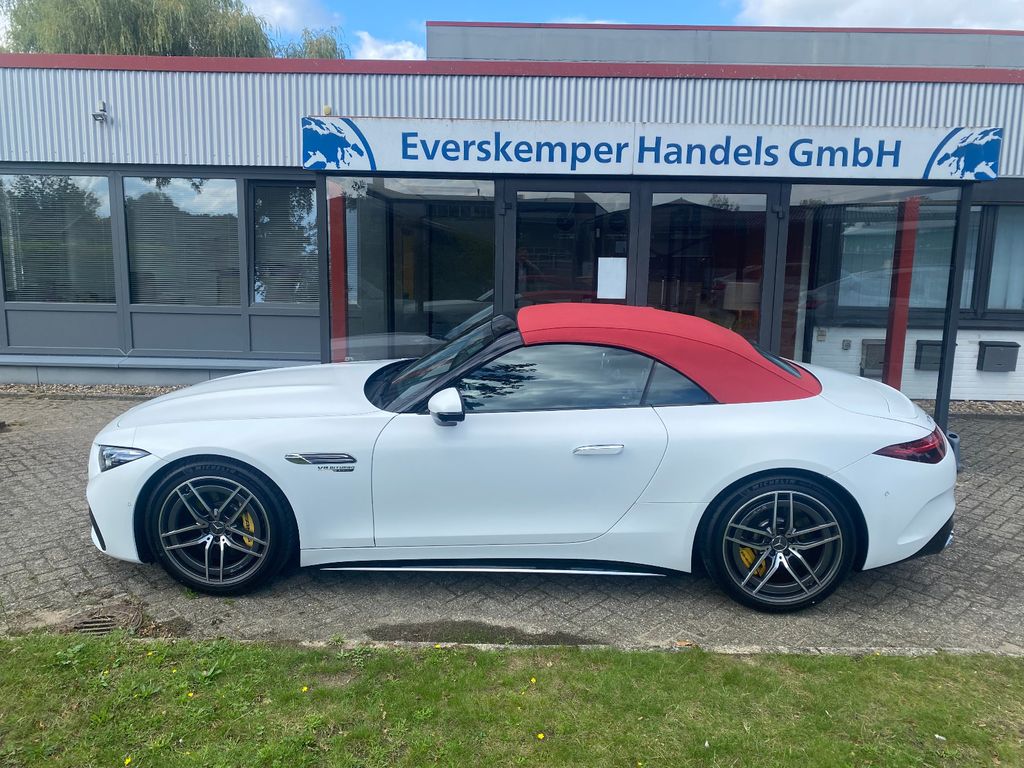 Mercedes-Benz SL 63 AMG 2021 г. Белый, пробег 6150 км