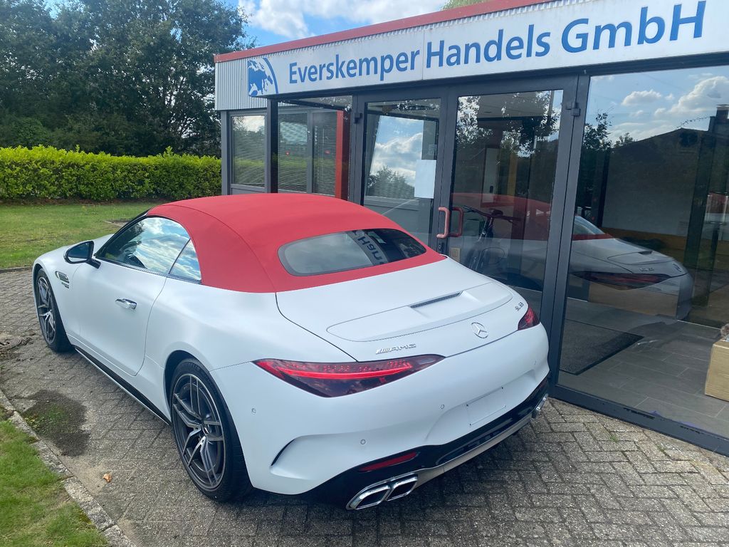 Mercedes-Benz SL 63 AMG 2021 г. Белый, пробег 6150 км
