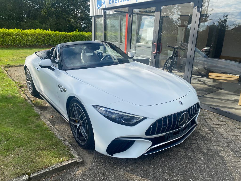 Mercedes-Benz SL 63 AMG 2021 г. Белый, пробег 6150 км