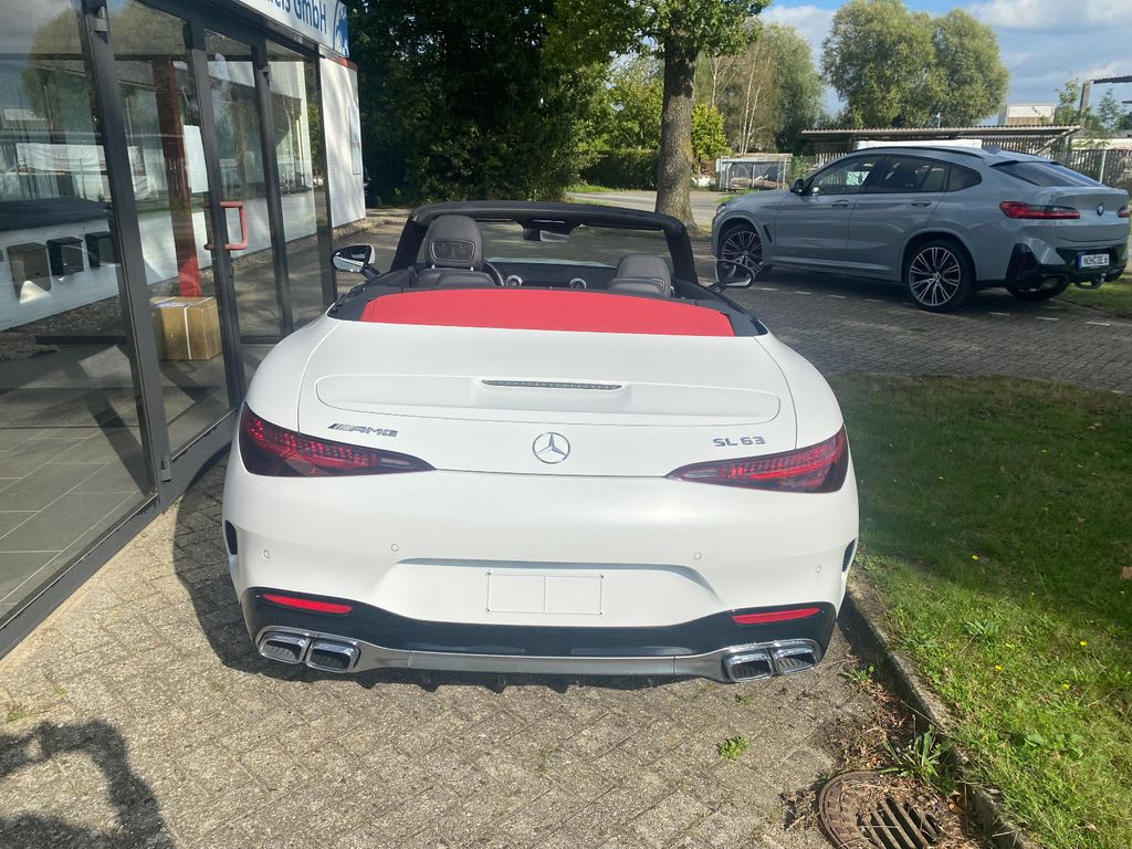 Mercedes-Benz SL 63 AMG 2021 г. Белый, пробег 6150 км