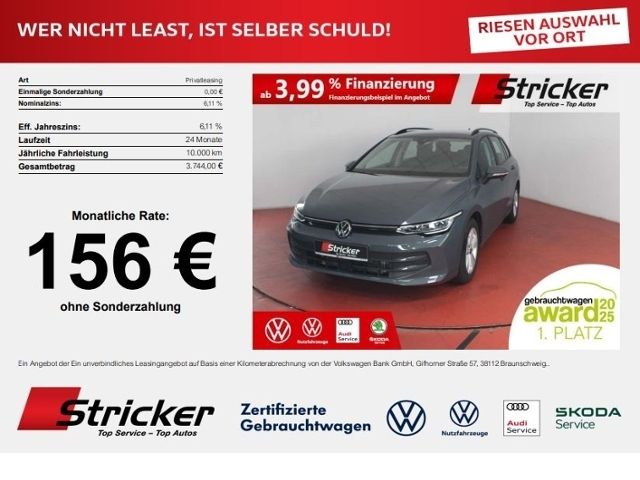 Volkswagen Golf 2025 г. Серый, пробег 28890 км