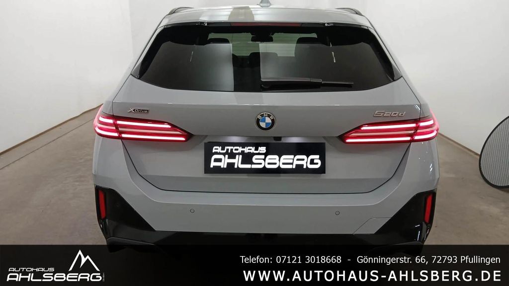BMW 520 2025 г. Серый, пробег 9600 км