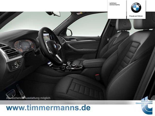 BMW X3 2023 г. Чёрный, пробег 57507 км