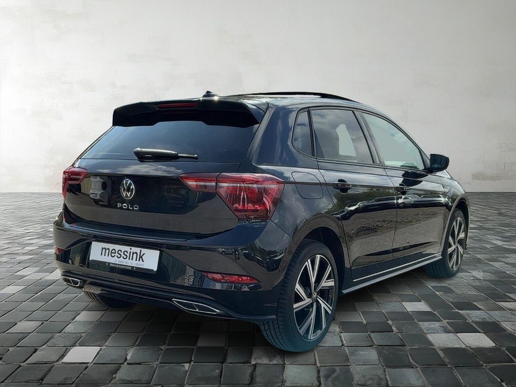 Volkswagen Polo 2022 г. Чёрный, пробег 44137 км