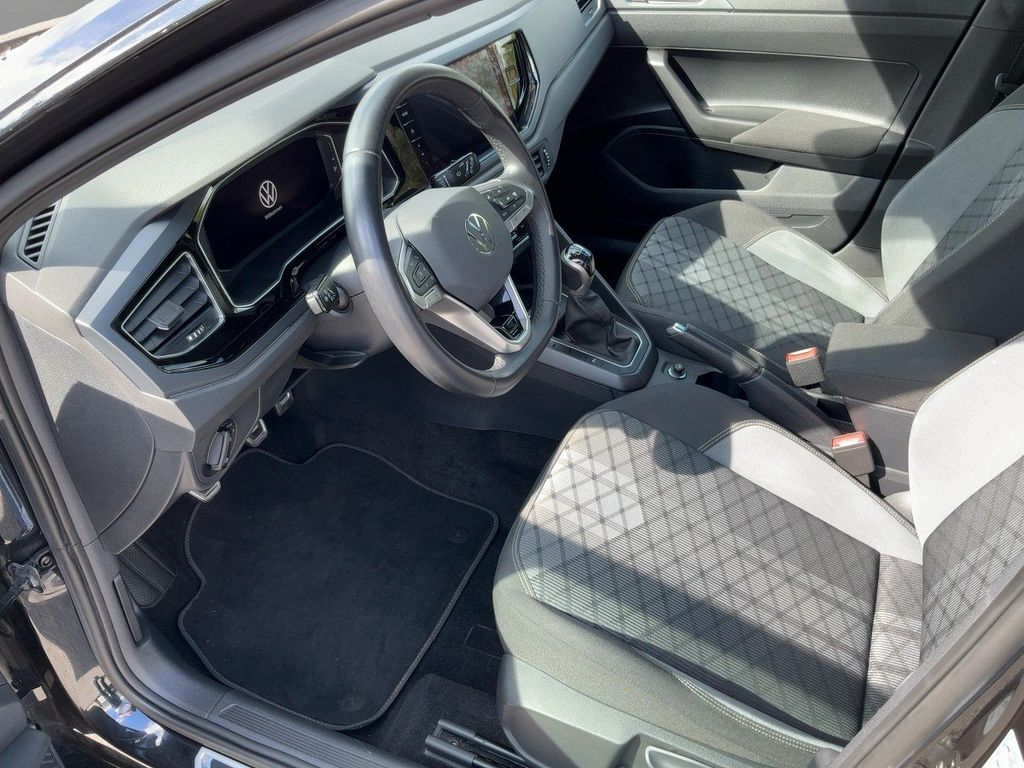 Volkswagen Polo 2022 г. Чёрный, пробег 44137 км