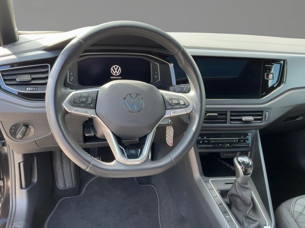 Volkswagen Polo 2022 г. Чёрный, пробег 44137 км