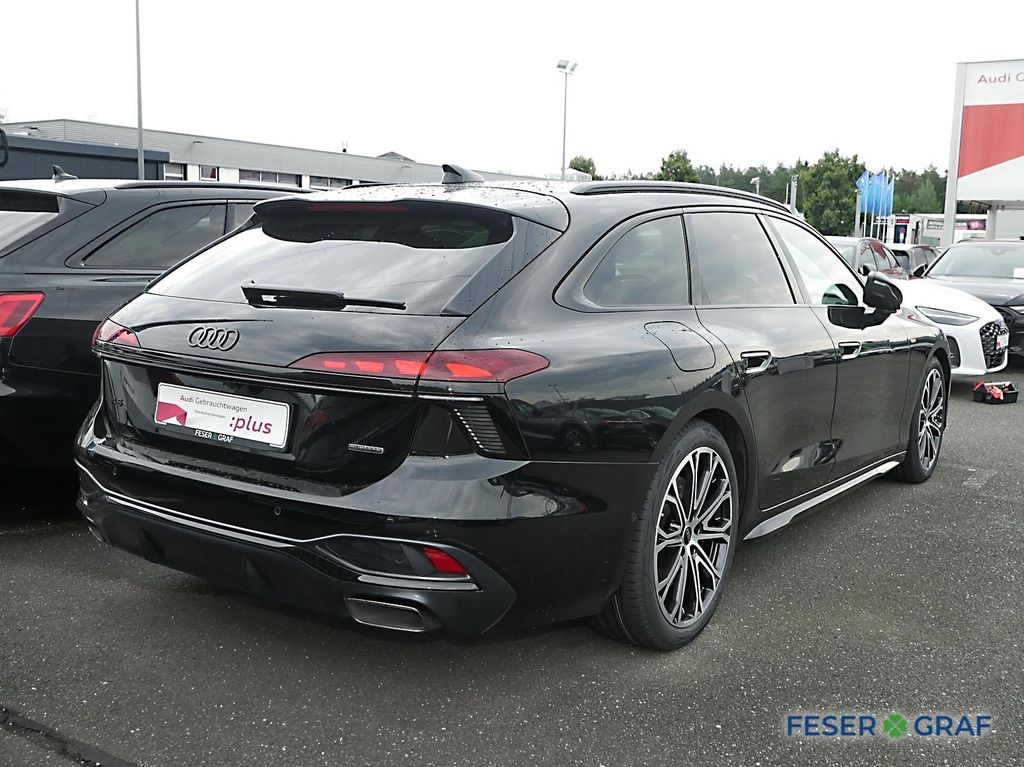 Audi A6 2025 г. Чёрный, пробег 27456 км